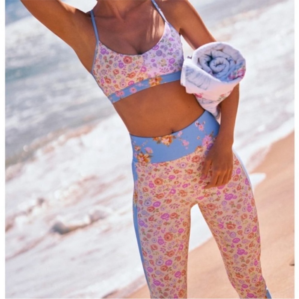 LoveShackFancy x Bandier Collab Activewear Set